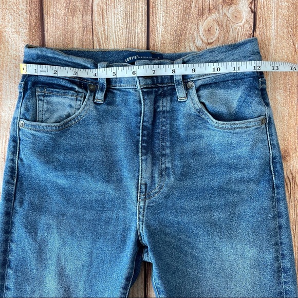 Levi’s SLIVER HIGH RISE SKINNY JEANS Stretch denim Ankle Length Size 25 x 30 - Picture 13 of 15